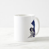 WINGED Einhorn und Drache Kaffeetasse (VorderseiteRechts)