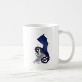WINGED Einhorn und Drache Kaffeetasse