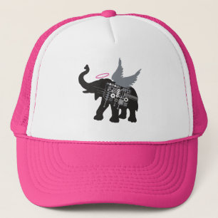 Winged Elefant-Fernlastfahrer-Hut Truckerkappe
