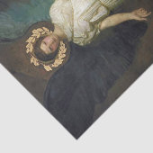 Winged Figure by Abbott Handerson Thayer Seidenpapier (Ausschnitt)