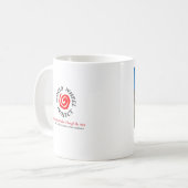 Winged Frau (Gesicht) /Mug Kaffeetasse (Vorderseite Links)