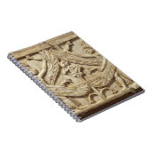 Winged Genies, Assyrian Zeitraum, c.750 BC Notizblock (Rechte Seite)