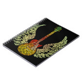Winged Gitarre Notizblock (Linke Seite)