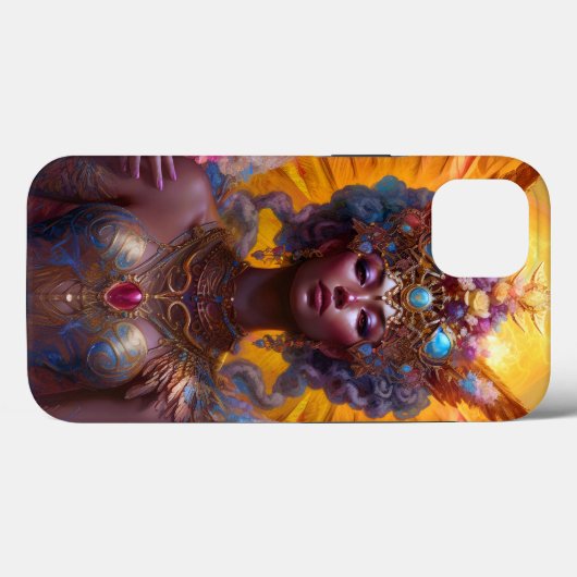 Winged Goddess Fantasy Art Case-Mate iPhone Hülle (Rückseite (Horizontal))