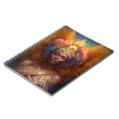 Winged Goddess Fantasy Art Notizblock (Linke Seite)