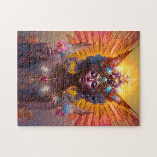 Winged Goddess Fantasy Art Puzzle (Horizontal)