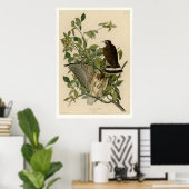 Winged Hawk Poster (Heimbüro)