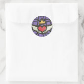 Winged Heart Sticker (Tasche)