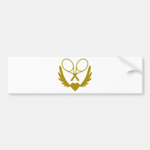 Winged-Heart-Tennis-.png Autoaufkleber