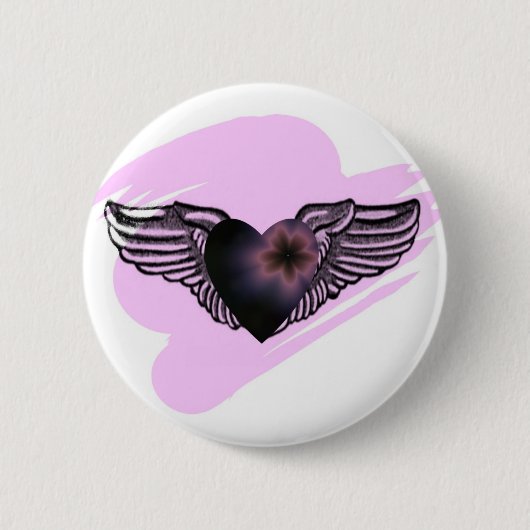 Winged Herz Button (Vorderseite)
