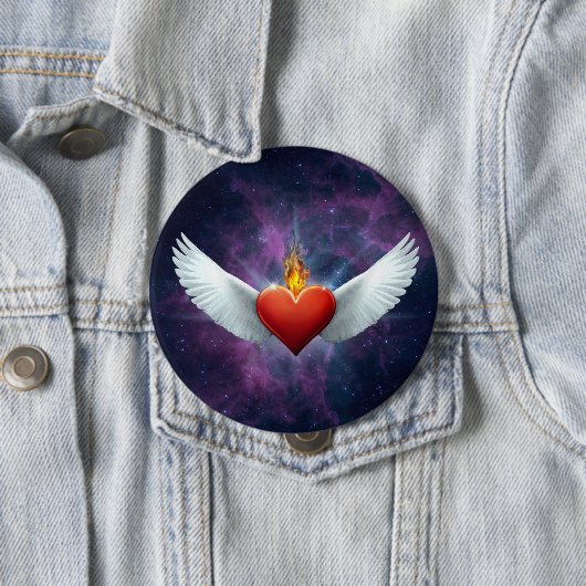 Winged Herz Button (Beispiel)