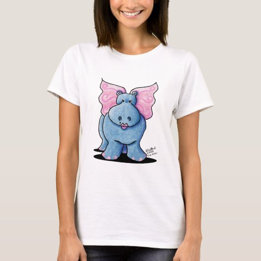 Winged Hippo Apparel T-Shirt (Vorderseite)