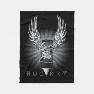 Winged Hockey Fleecedecke