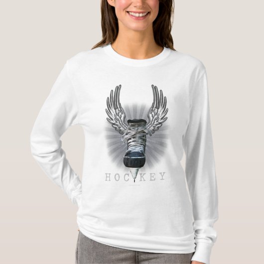 Winged Hockey T-Shirt (Vorderseite)