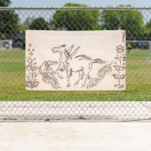 WINGED HORSE JAPANESE Banner (Insitu)