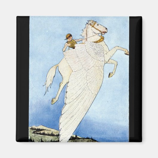 Winged Horse Magnet (Vorne)