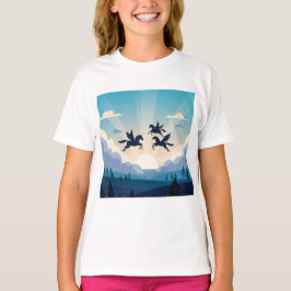 Winged horses T-Shirt