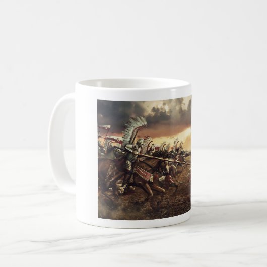 Winged Hussars Kaffeetasse (Vorderseite Links)