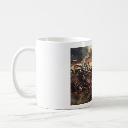 Winged Hussars Kaffeetasse (Links)