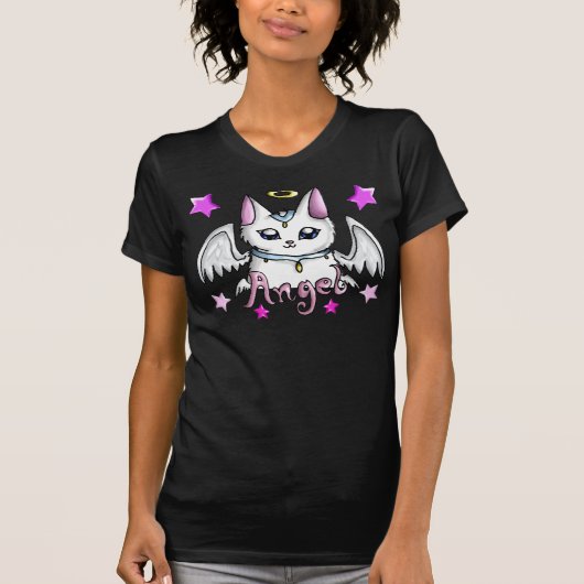 Winged Kitty T - SHIRT (Vorderseite)