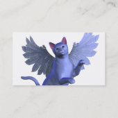 Winged Kitty-Visitenkarte Visitenkarte (Rückseite)