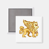 Winged Lion Magnet (Vorderseite/Rückseite)
