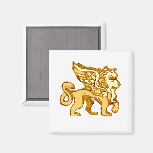 Winged Lion Magnet (Vorderseite/Rückseite)