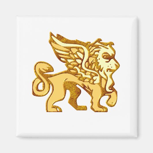 Winged Lion Magnet (Vorne)