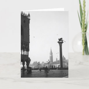 Winged Löwe-Karte Marktplatz-Sans Marco Venedig Karte