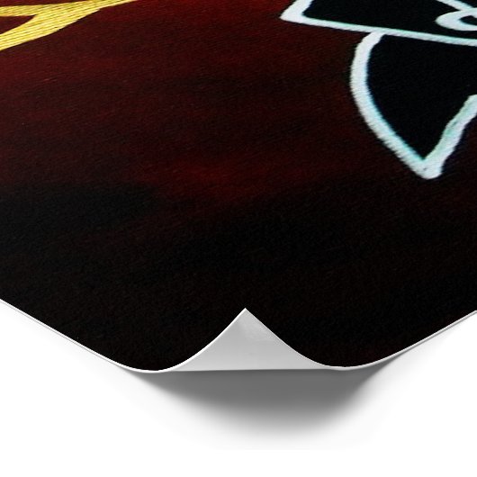 WINGED MUERTOS POSTER (Ecke)