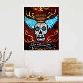 WINGED MUERTOS POSTER (Küche)
