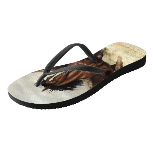 Winged Pegasus Badesandalen (Schrägansicht)