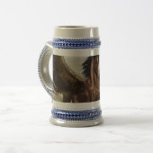 Winged Pegasus Bierglas (Vorderseite Links)