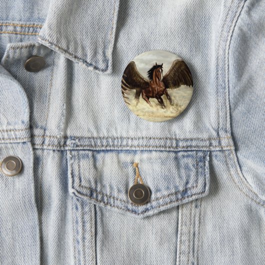 Winged Pegasus Button (Beispiel)