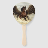 Winged Pegasus Fächer (Rückseite)