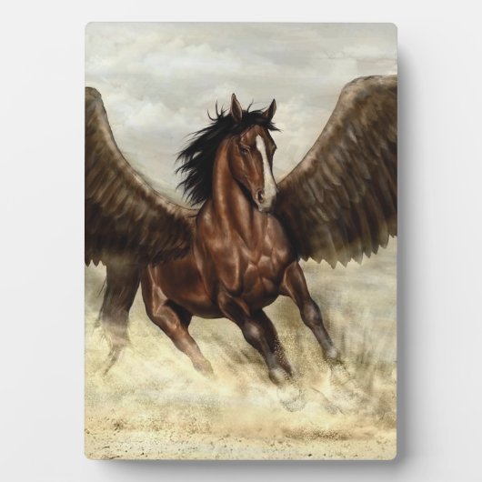Winged Pegasus Fotoplatte (Vorderseite)