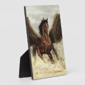 Winged Pegasus Fotoplatte (Seite)