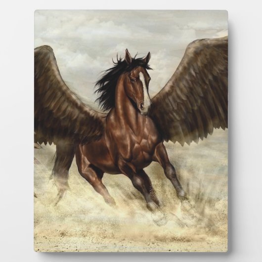 Winged Pegasus Fotoplatte (Vorderseite)