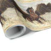 Winged Pegasus Geschenkpapier (Rolleneckpunkt)