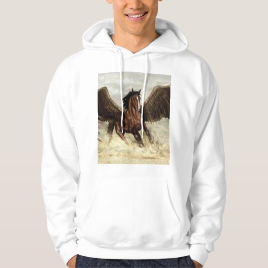 Winged Pegasus Hoodie (Vorderseite)