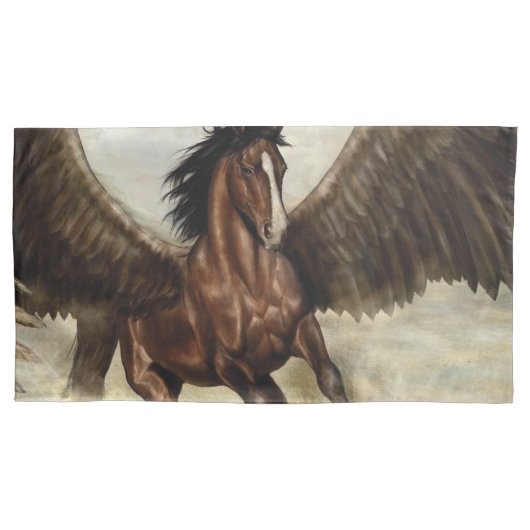 Winged Pegasus Kissenbezug (Vorderseite)