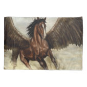 Winged Pegasus Kissenbezug (Rückseite-Links)