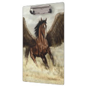 Winged Pegasus Klemmbrett (Links)