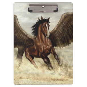 Winged Pegasus Klemmbrett