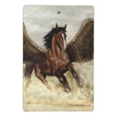 Winged Pegasus Mini Klemmbrett (Rückseite)