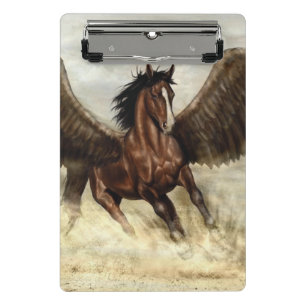Winged Pegasus   Mini Klemmbrett