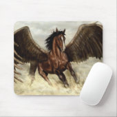 Winged Pegasus Mousepad (Mit Mouse)