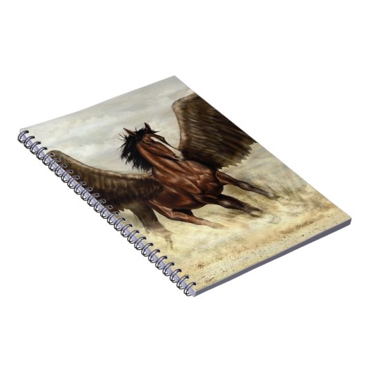 Winged Pegasus Notizblock (Rechte Seite)