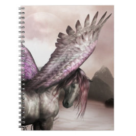 Winged Pegasus-Notizbuch Notizblock