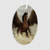 Winged Pegasus Ornament (Vorderseite)